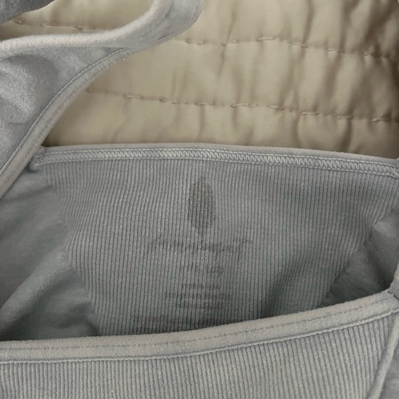 Free People Movement Grey High Waisted Leggings and Movement Bra SET XS/S - Picture 15 of 15